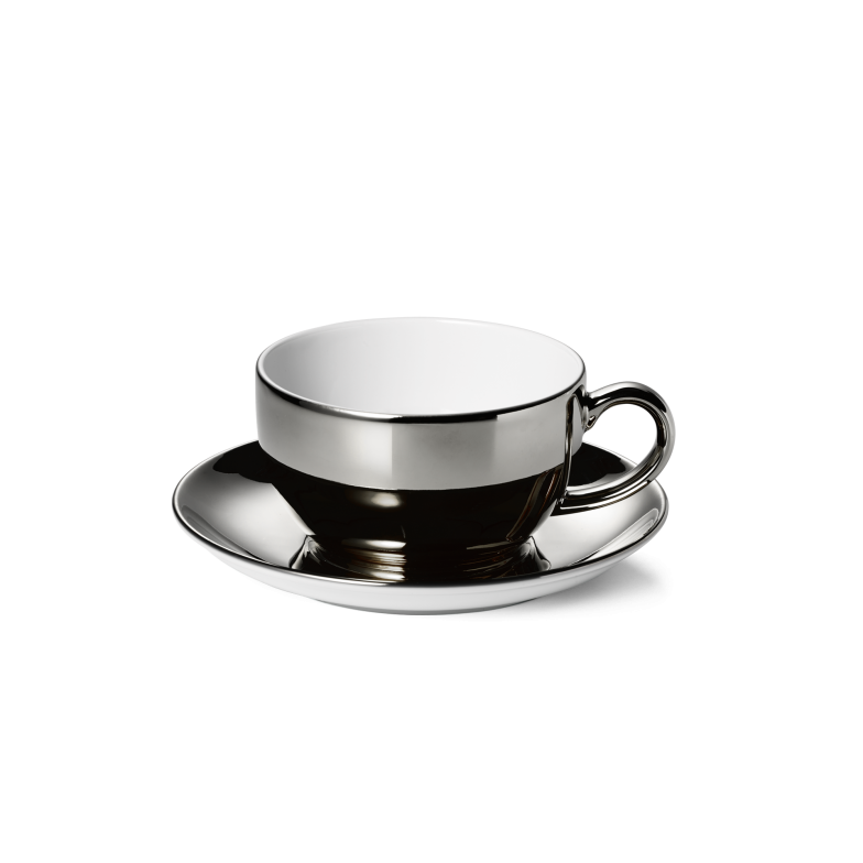 Dibbern Cup & Saucer 0.25 L - Platinum